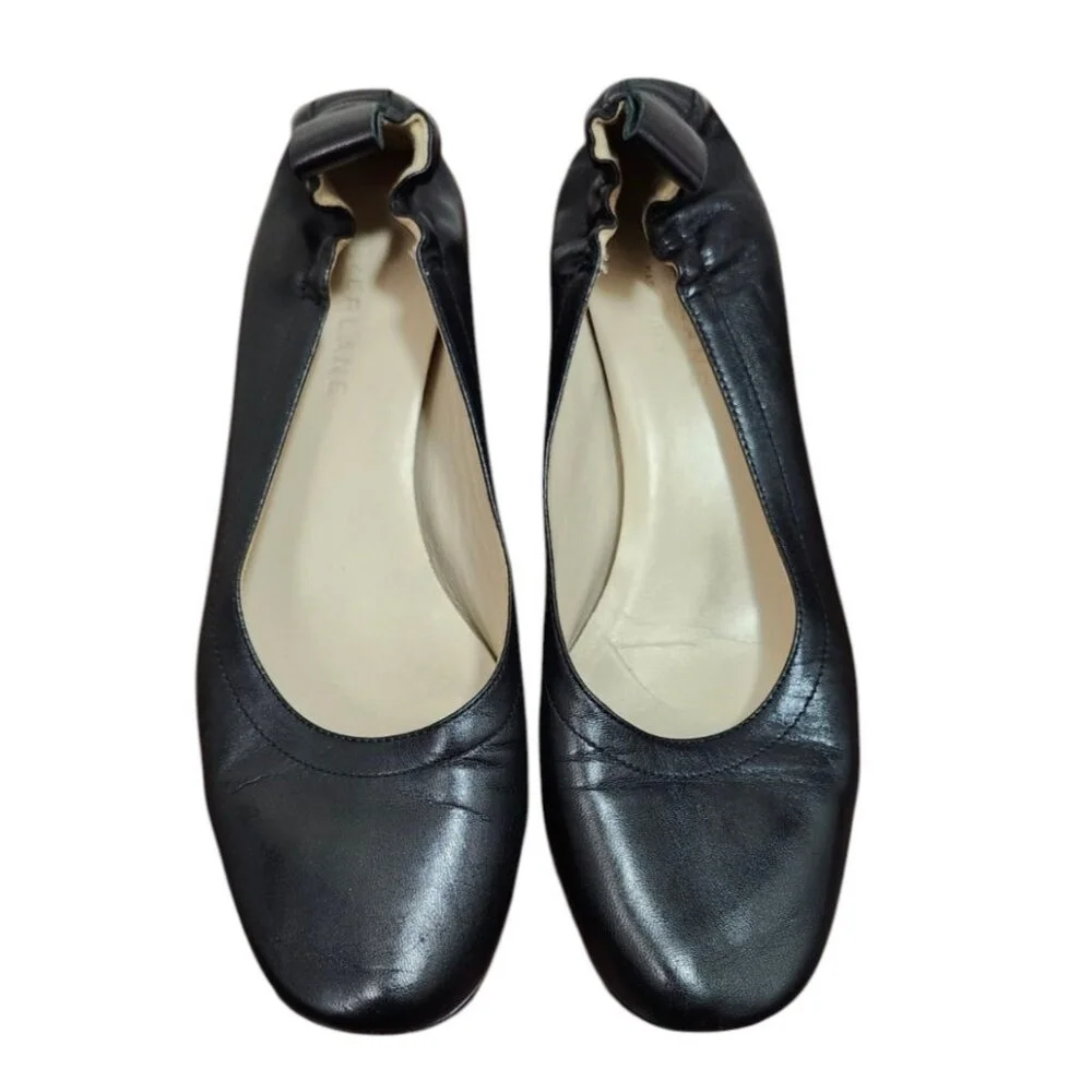 EVERLANE WOMENS SHOES Size 5 Black ALL LEATHER MADE IN ITALY